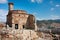 Inside the Ayasuluk Castle in Selcuk. Turkey