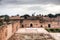 Inside the Bab Agnaou palace in Marrakesh, Morocco