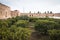 Inside the Bab Agnaou palace in Marrakesh, Morocco