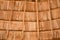 Inside a bamboo shingle roof