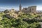 Inside the battlements of the Citadel of Victoria Gozo Malta