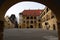 Inside a Bavarian Castle Courtyard