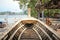 Inside boat structure made from wood