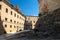 Inside of Bojnice medieval castle, UNESCO heritage in Slovakia