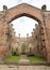 Inside of Bombed Out Church, St Luke`s Church, Liverpool