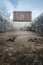 Inside cargo hold of general cargo ship. High resolution image of cargo space with out cargo. Rusty and dirty. General cargo.