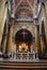 Inside of the cathedral of Bologna,