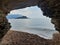 Inside the cave, on Mogren Beach, Budva, Montenegro