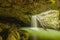 Inside the cave of the Natural Bridge at Springbrook National Park in Queensland, Australia.