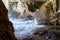 Inside the Cave of Neptune on Sardinia, Italy