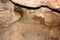 Inside the Cave of Qenqo, once used for sacrificial practices and death rituals of the Incas, Cusco, Peru