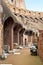 Inside the Colosseum in Rome