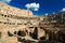 Inside of Colosseum in Rome