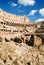 Inside of Colosseum in Rome