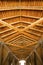 Inside the Comstock Covered Bridge in Colchester, Connecticut