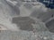 Inside the Dolomieu crater of Piton de la Fournaise active volcano, Reunion island