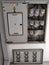 Inside Electric meter cabinet ready to use