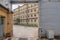 Inside of former old hundred years prison - view through gates