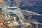 Inside the giant Super Pit open goldmine, Kalgoorlie, Australia