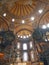 Inside of Hagia Sofia in Istanbul