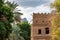 Inside the historic old town of Bait al safah in Al Hamra near Nizwa in Oman