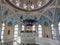 Inside the Kol Sharif Mosque in the Kazan Kremlin in the republic Tatarstan in Russia.