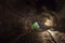 Inside the lava tube