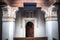 Inside the medersa Ben Youssef in Marrakesh, Morocco