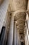 Inside the Melbourne Parliament with Roman columns