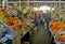 Inside the Mercado Central de San Pedro, Local Market in Cusco of Peru