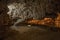 Inside the Nettuno cave in Sardinia