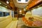 Inside new motor home