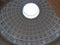 Inside New York City Hall, the coffered dome New York, NY. USA