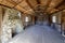 Inside an Old Abandoned Log Cabin in Wilder Ranch State Parks.