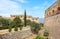 Inside the Palamidi fortress in the town of Nafplio Argolis Greece