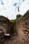 Inside the Poenari castle. Arefu. Arges county. Romania