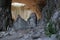 Inside Prohodna Cave