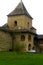 Inside Sucevita Monastery, Moldavia, Romania