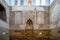 Inside the synagogue of Cordoba. Jewish temple in Andalusia, Spain