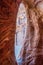 Inside underground royal tomb, Petra, Jordan