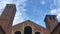 Inside view of the Basilica of Saint Ambrogio