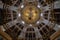 Inside view of dome Aachener Dom photo from centre