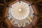 Inside view of the dome of the Basilica of the Annunciation, Nazareth