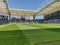 Inside view of the Dragon Stadium or Estadio do Dragão or Dragon Arena, an all-seater football stadium in Porto, Portugal