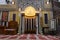 Inside view of Ibrahim Mosque or know Masjid Al-Khalil located in Hebron city - Israel, Palestine: 21 April 2022