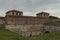 Inside view of the medieval fortress Baba Vida at Danube River in Vidin town