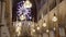 Inside view of Saint Patrick cathedral in New York City