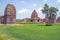 Inside view of sangameswar temple karnataka india