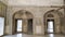 Inside view Taj Mahal Tomb mausoleum, a white marble of Mughal emperor Shah Jahan in memory of his wife Mumtaj. Taj Mahal is jewel