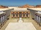 Inside view of the temple of Edfu in Egypt